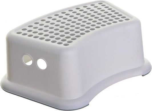 Kids Toilet Step Stool – Non-Slip Plastic Bathroom Potty Training Stool for Toddlers, Hand Washing & Standing Support